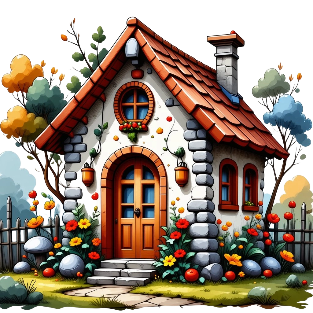 Charming Cottage in Autumn